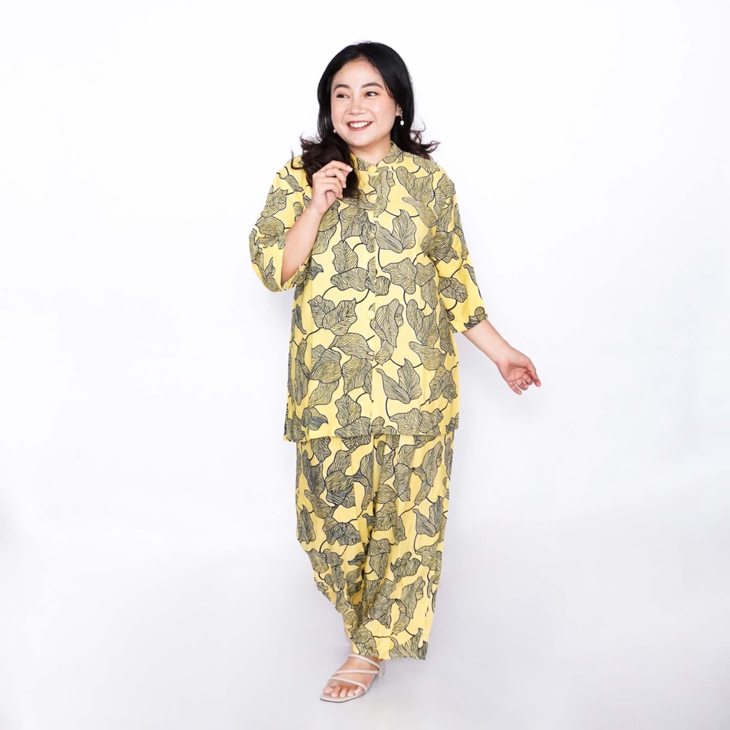 One Set Big Size / Tie Dye / Setelan Celana Panjang / Setelan  / Tie Die Jumbo / Tie Dye Big Rayon