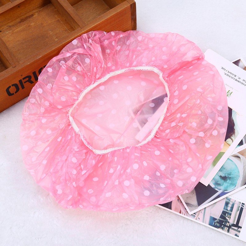 Shower Cap Bunga / Shower Cap Salon /Shower Cap Gulung