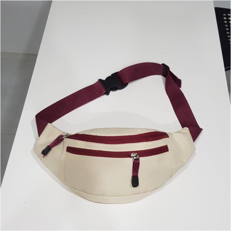 Tas pinggang termurah pria wanita supreme / waistbag murah / waistbag sport pria dan wanita / tas