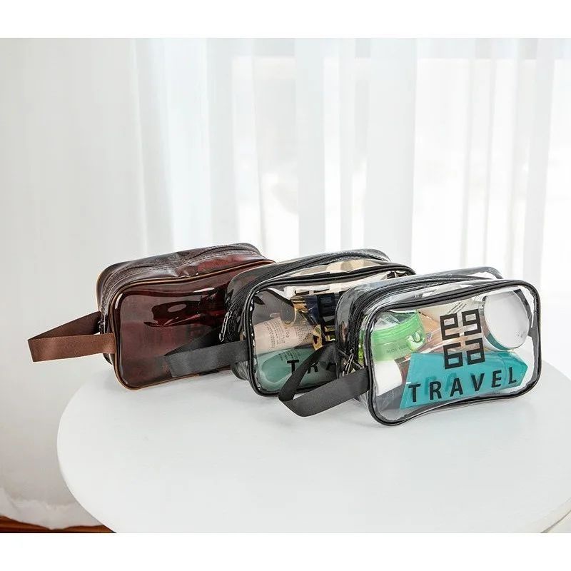 Tas Kosmetik / Pouch Kosmetik / Tas Make up / Pouch Make up / Tas Travel Transparan anti air / Pouch