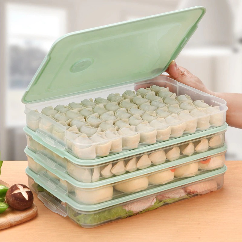 LuckyFox Kotak Kontainer Makanan Kulkas Kitchen Storage Food Box