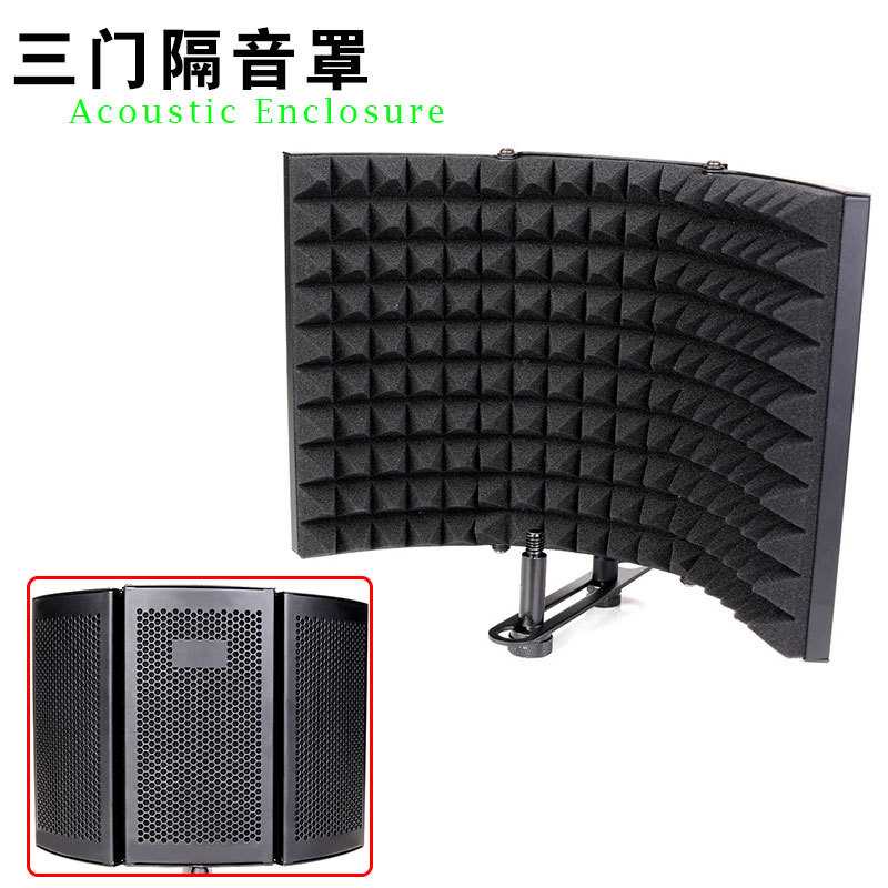 (100% BARANG ORI) RODD Microphone Three-door Soundproof Wind Screen Noise Reduction HN15