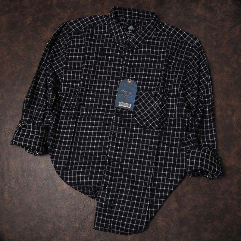 KEMEJA FLANEL SUPER PREMIUM LANGAN PANJANG UNISEX LIMITED