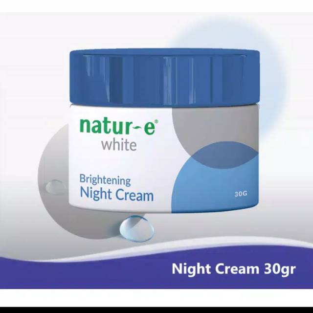 natur e brightening night cream