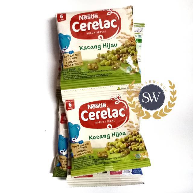 

Nestle Cerelac - PER RENCENG - Isi 8 sachets x 20gr