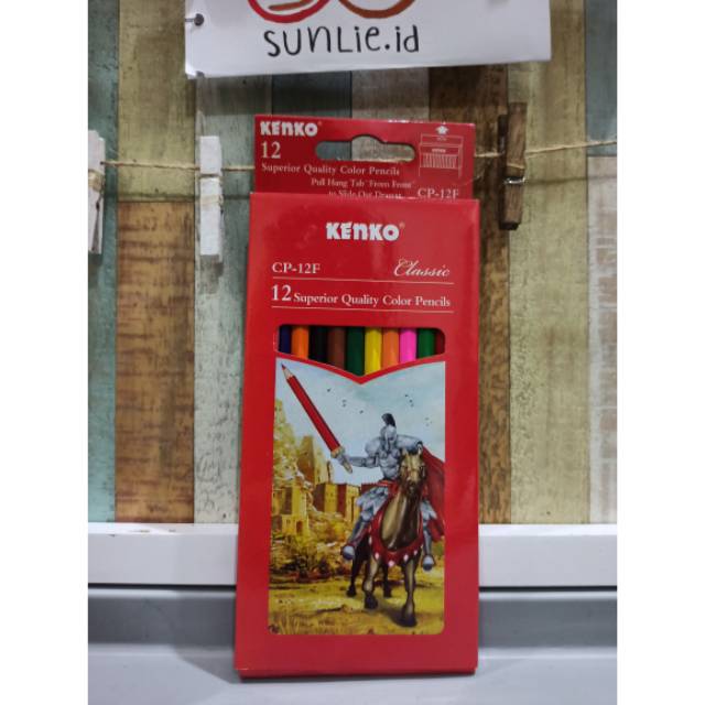 

Pensil Warna Kenko classic 12 warna