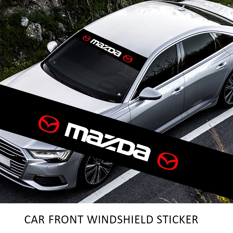 Stiker Motif Tulisan Bahan PVC Untuk Mazda 2 5 6 Mazda CX30 RX8