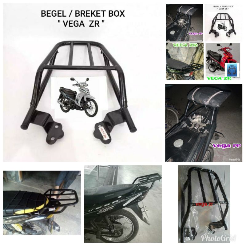 Breket VEGA ZR Behel Motor Bracket Monorack Breket Motor Hollow Braket Motor Begel Motor Box Aksesor
