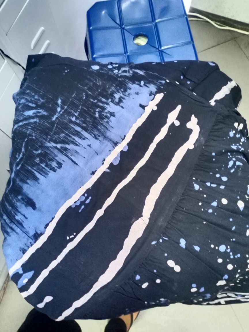 Batik Usman Gamis Terbaru Gamis Twill Rayon Candimekar Abstrak Gamis Syari Twil - Daster Twill