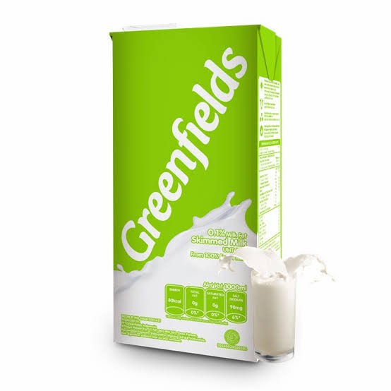 

GREENFIELD SKIMMED MILK 1000ml