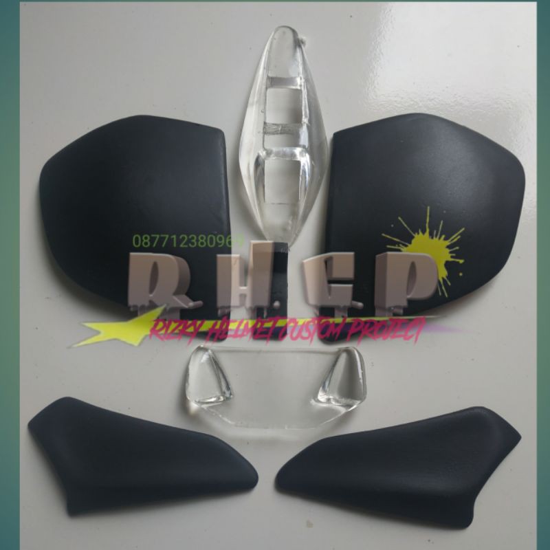 aksesoris set ala arai rx7x