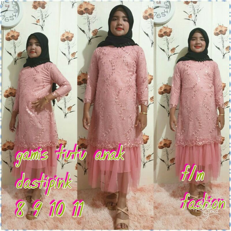 GAMIS TUTU ANAK-KEBAYA-KEBAYA ANAK-KEBAYA GAMIS