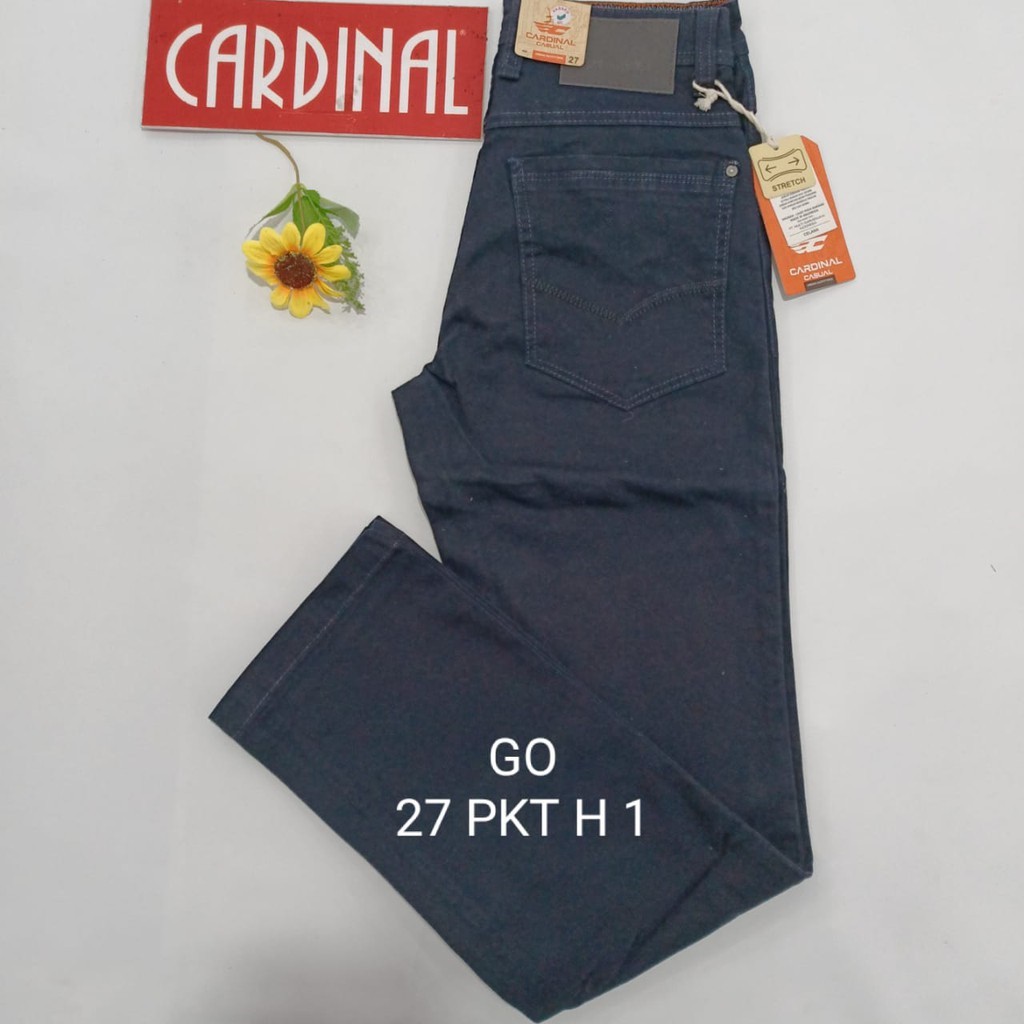 BB 27-28 PKT CARDINAL CASUAL CELANA POCKETS PANJANG Pria Fashion Laki Brand Kekinian Celana Chino