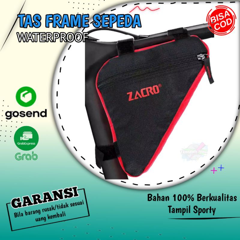 TAS FRAME SEGITIGA AKSESORIS GOWES SEPEDA