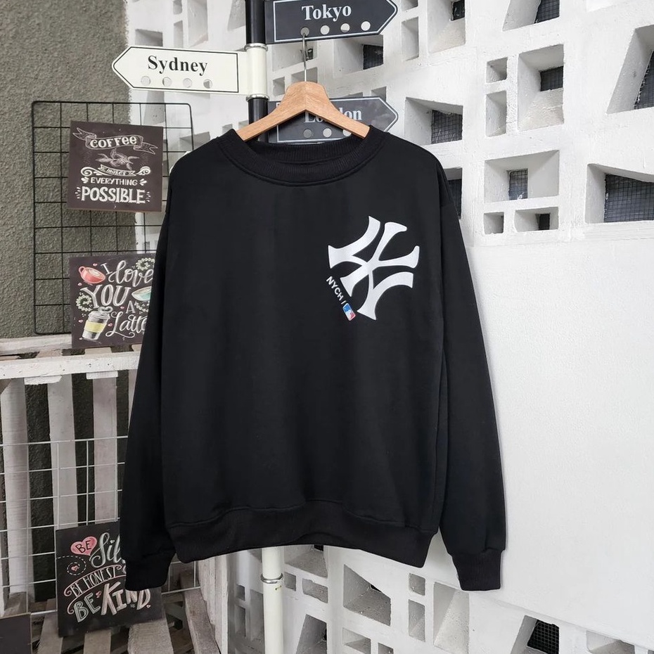 Sweatshirt NYCH Bahan Pleece Korean Style Terbaru