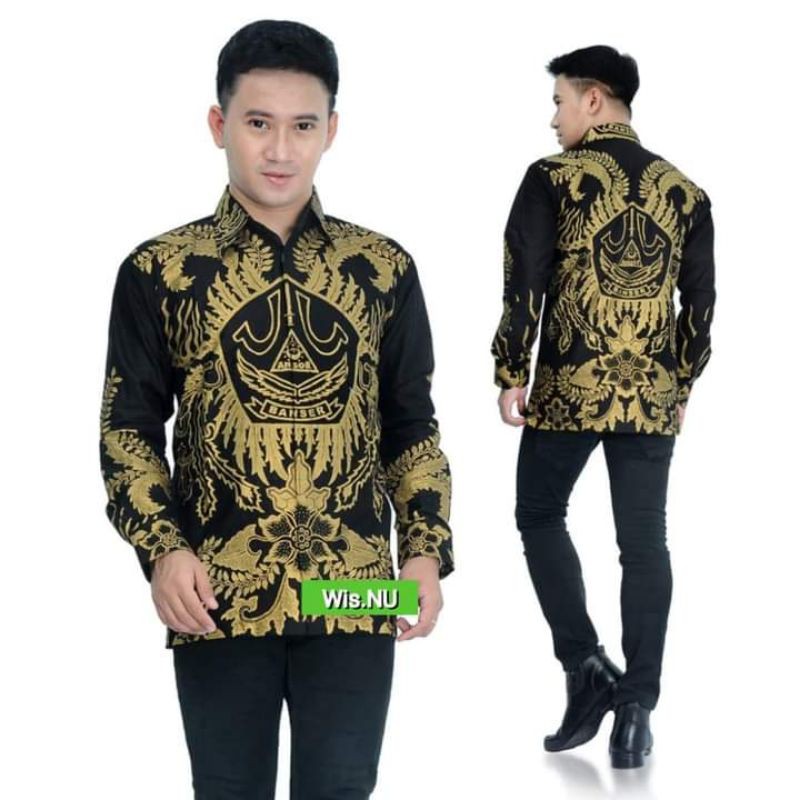 Batik Ansor Batik Banser Kemeja Batik Kemeja Banser Baju Banser Kemeja NU Baju NU Batik NU Kemeja