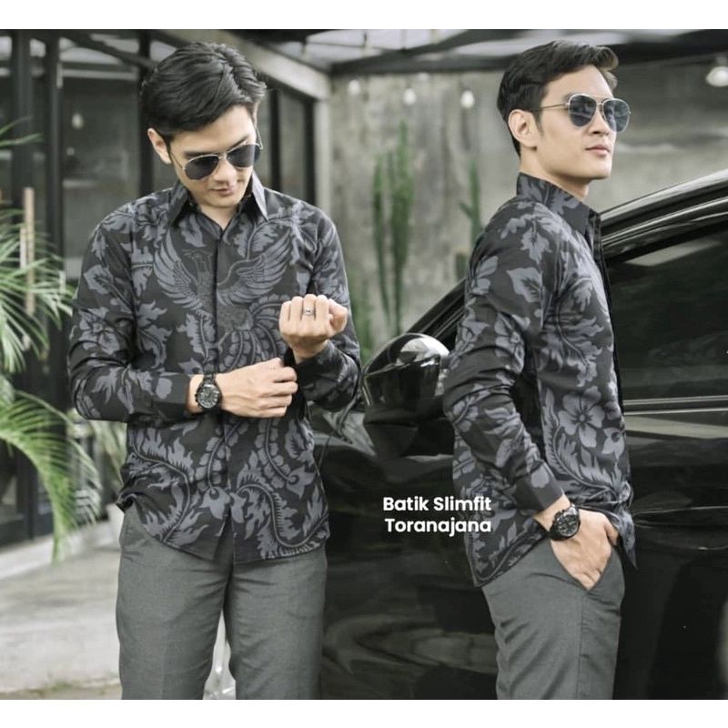 BATIK SOLO SLIMFIT FURING LENGAN PANJANG