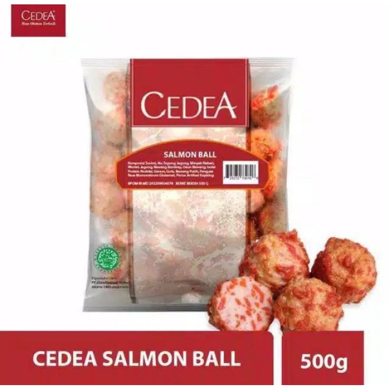 

Cedea Salmon Ball 500 gr (Frozen Food)