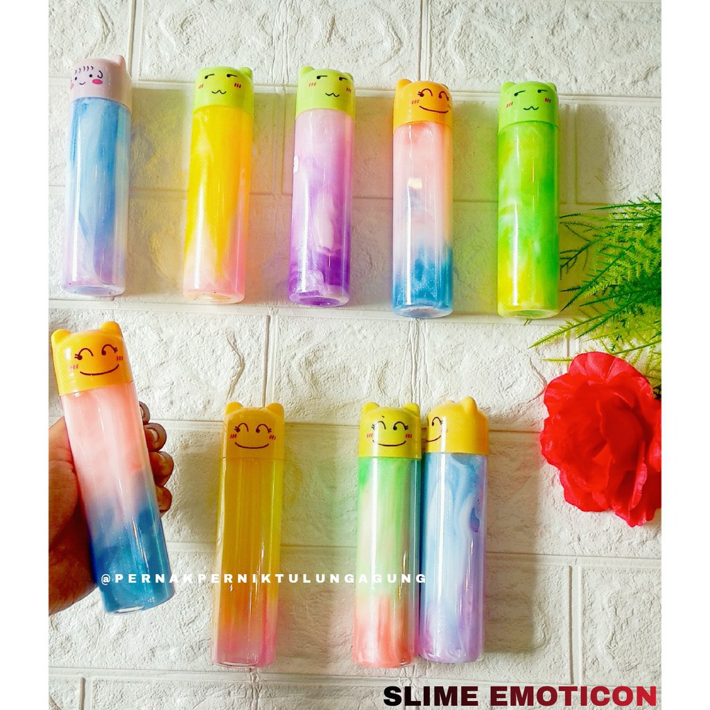 Slime Karakter Lucu-emoticon