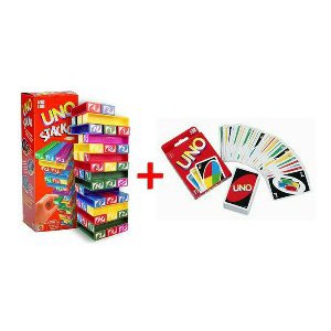 Dijual Paket UNO Stacko  UNO Balok    Kartu UNO Card  Paket Lengkap   Murah   Berkualitas