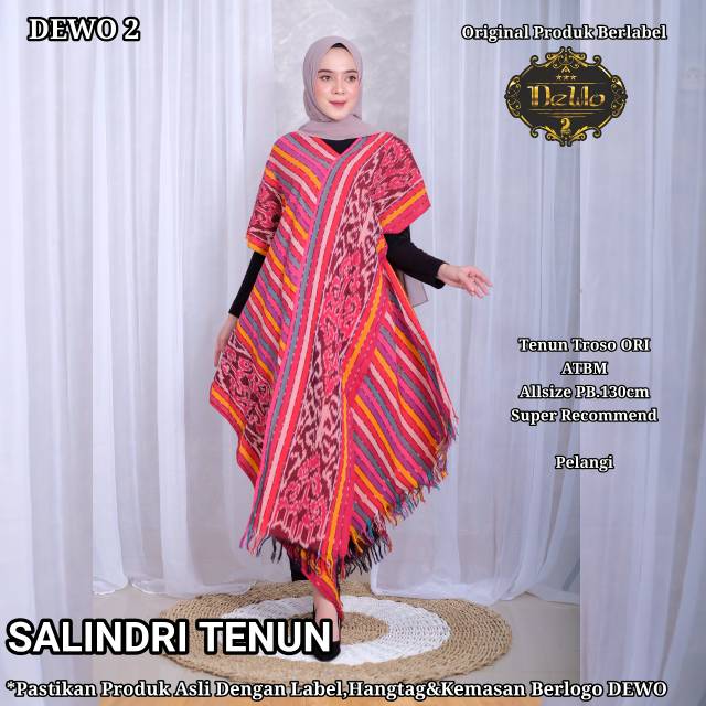 Tunik Tenun Lurik Troso Asli Jepara (Tunik Arini Slempang)