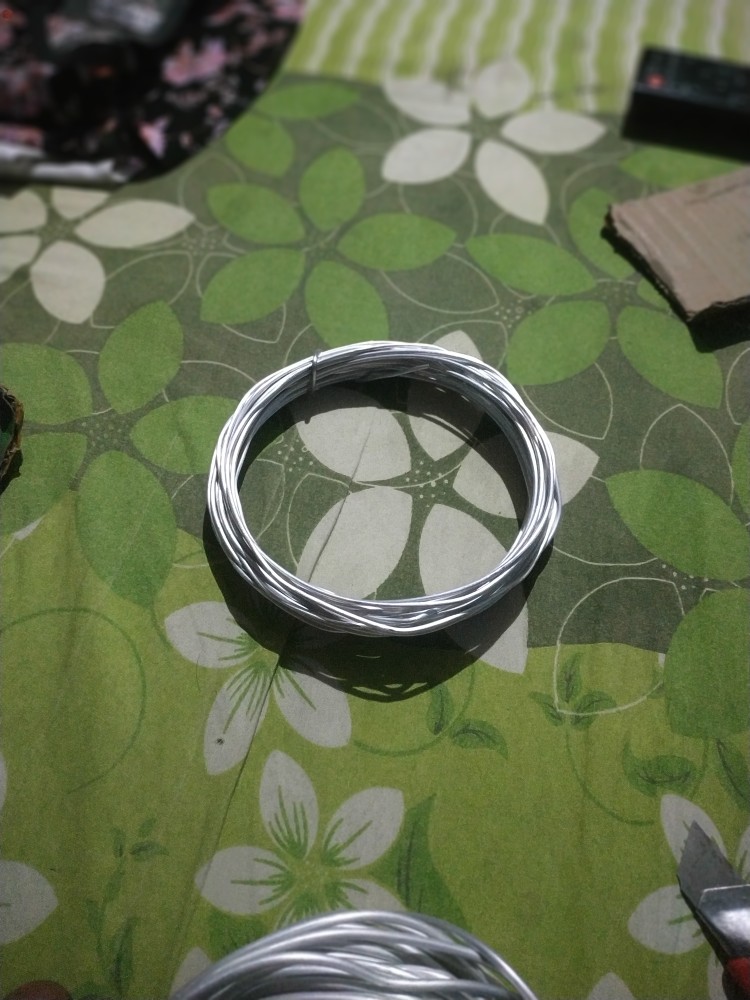 Kawat Aluminium 3mm Ecer Per Meter