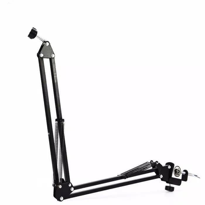 Paket komplit mic BM8000 stand arm free audio splitter usb soundcard