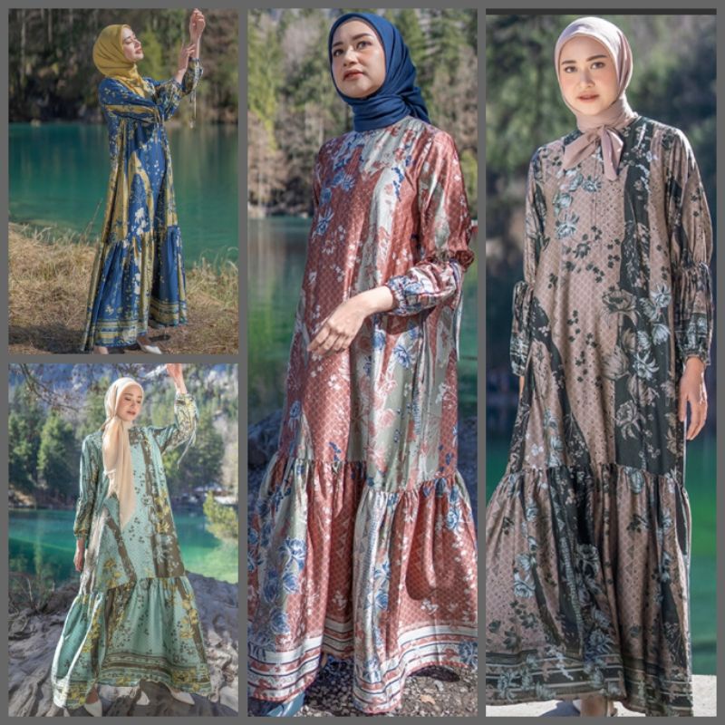 Siap Kirim Size XS M XXL priyanka dress hl heaven lights heaven light hl raya