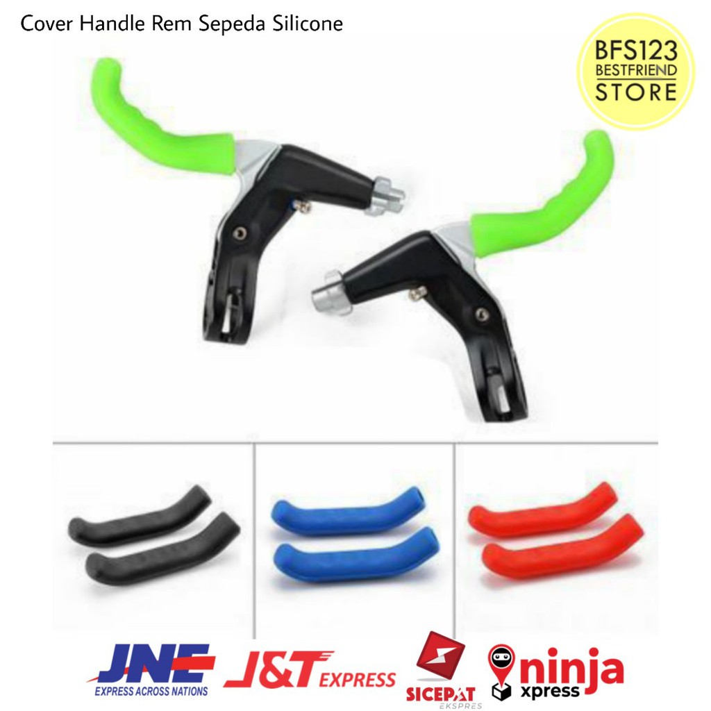 Cover Handle Rem Sepeda Silicone 1 Pasang (2 Pcs)