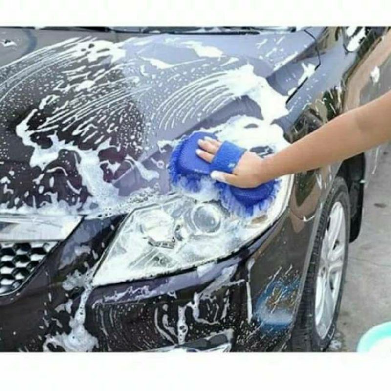 Sponge cuci mobil / Busa cuci mobil / Sponge Cendol Microfiber