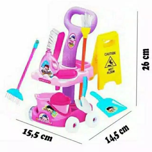 MAINAN ANAK CLEANING SET MAINAN BERSIH-BERSIH