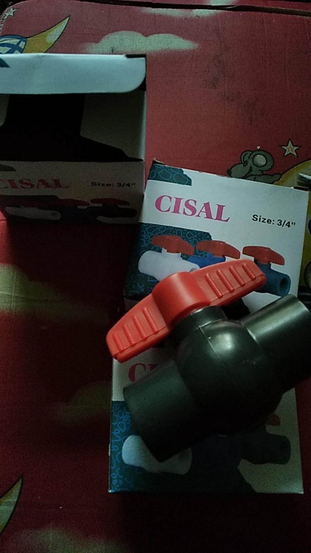 Ball Valve Pvc / Stop Keran Plastik 3/4