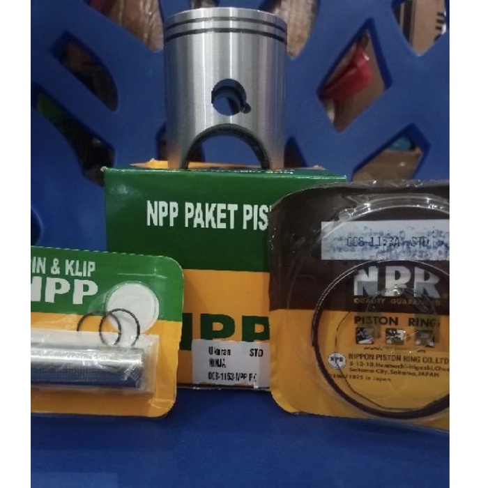NPP PISTON SEHER KIT KAWASAKI NINJA R SS RR KOMPLIT SET RING OVERSIZE OS STD 50 100 NPR PAKET PEN