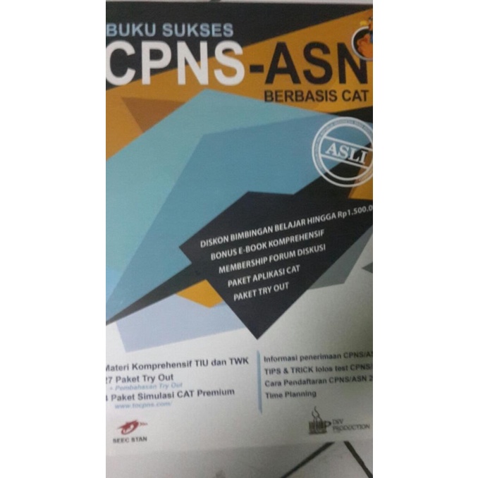 

cod Buku sukses CPNS_ ASN berbasis chat laris
