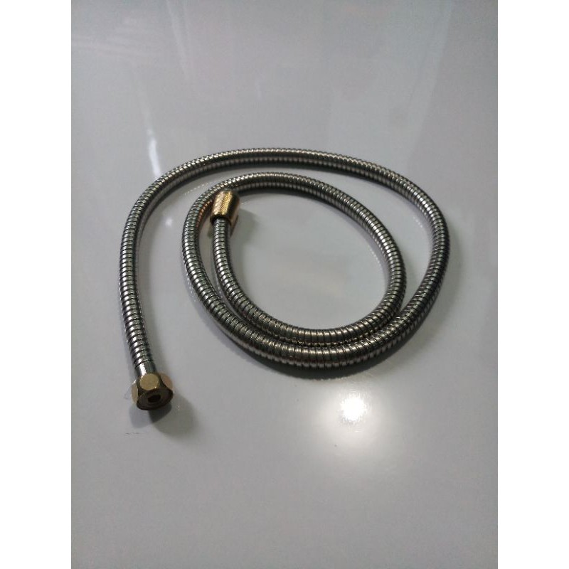 SHOWER HOSE 150CM KUNINGAN ASLI / SELANG SHOWER CEBOK KAMAR MANDI