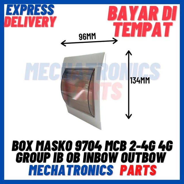 [BOX-9024] BOX MASKO 9704 MCB 2-4G 4G GROUP IB OB INBOW OUTBOW 4 GROUP