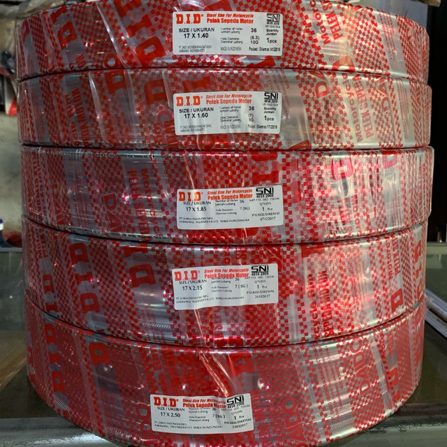 Velg did krum ring 17 ukuran 215