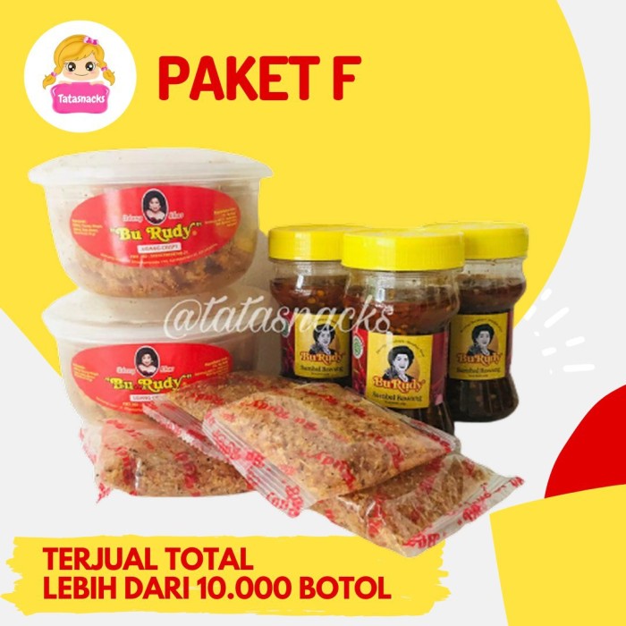 

Produk Terbaru - Paket Sambal Bu Rudy F : 2 Udang + 3 Bawang
