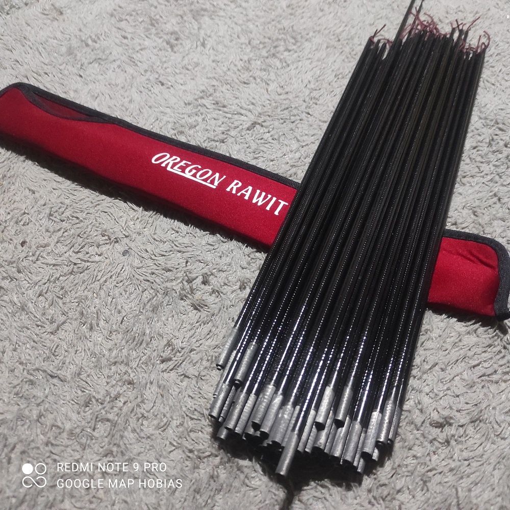 ruas original joran pancing tegek oregon rawit 180. 210. 240. 270. 300. 360. 450