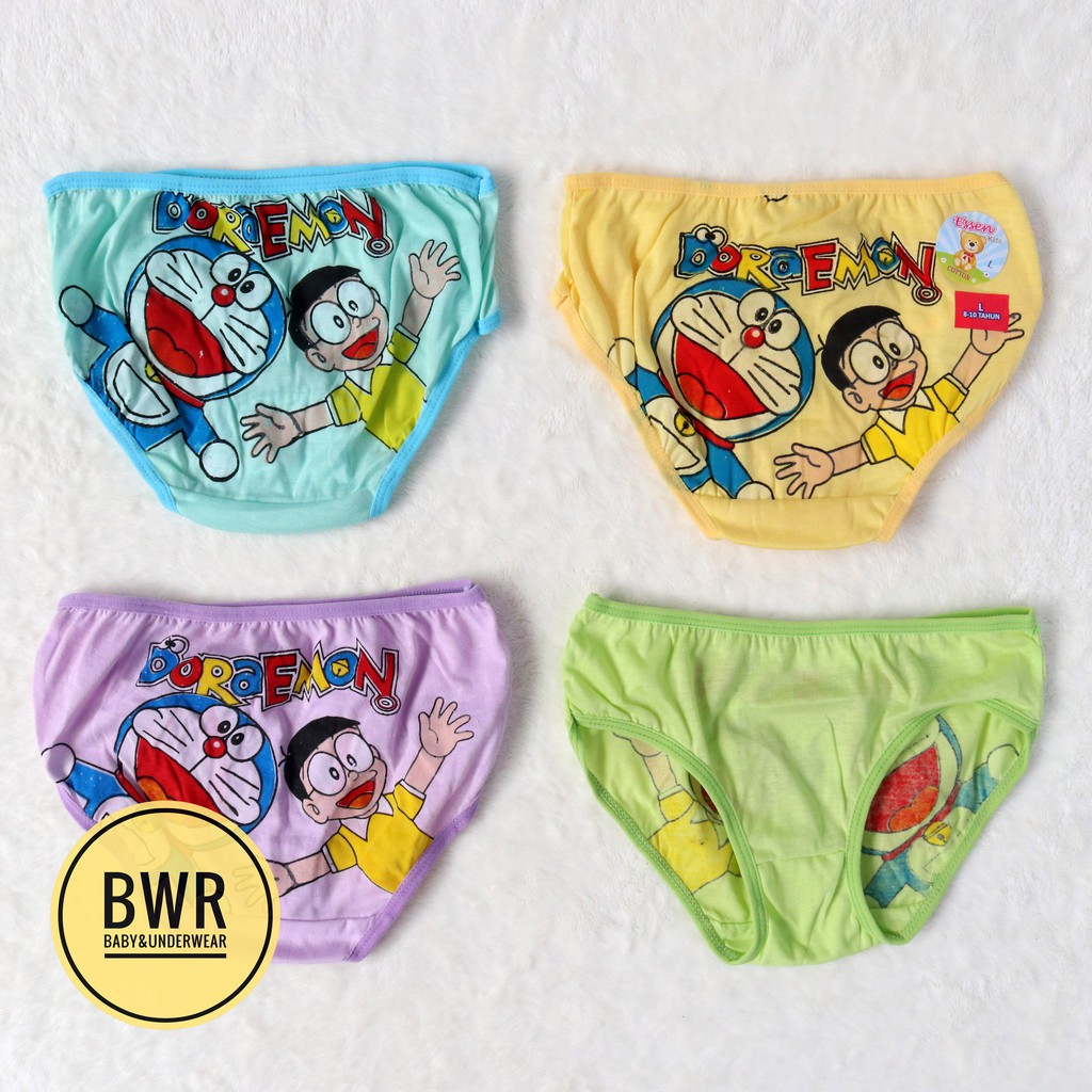 [ 3pc ] CD Essen Kids / Celana Dalam Anak Cewek Perempuan Motif Karekter CD Anak Murah - Bwr