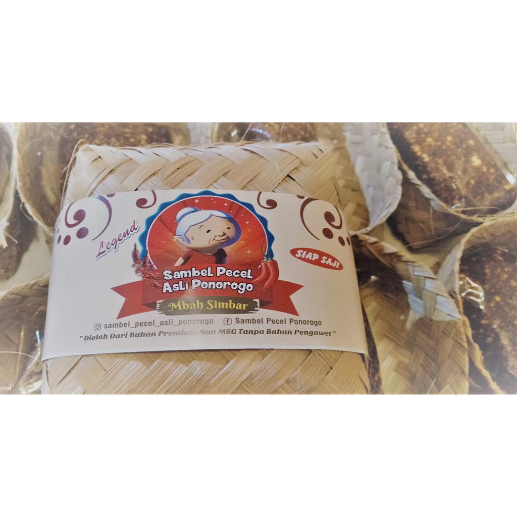

Sambal Pecel Asli Ponorogo Mbah Simbar 1 Kg
