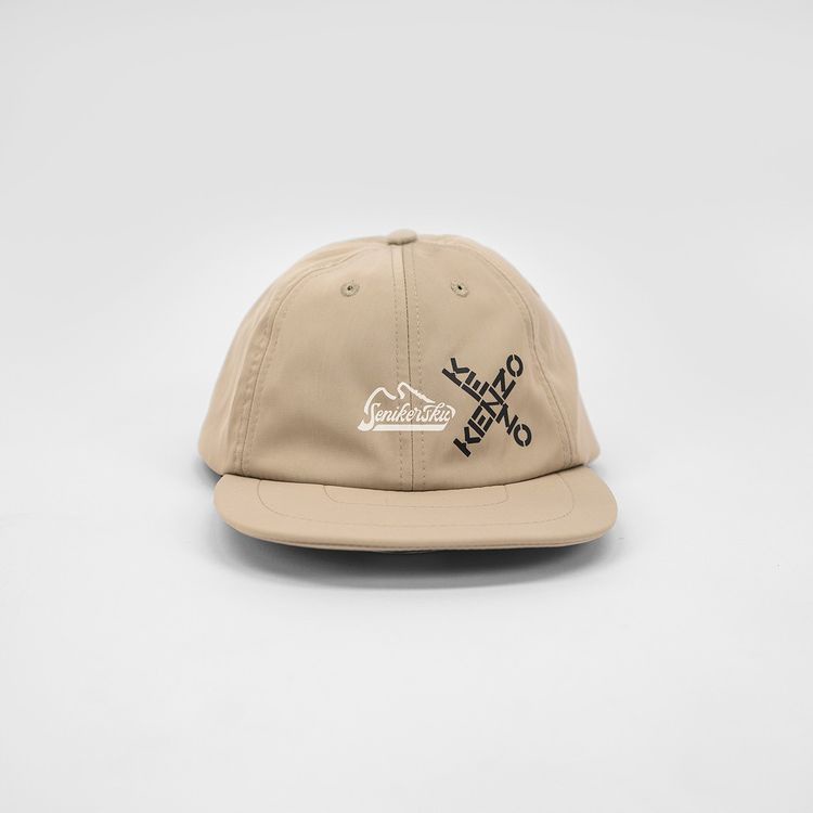 Kenzo Mini Cross Nylon Cap Taupe