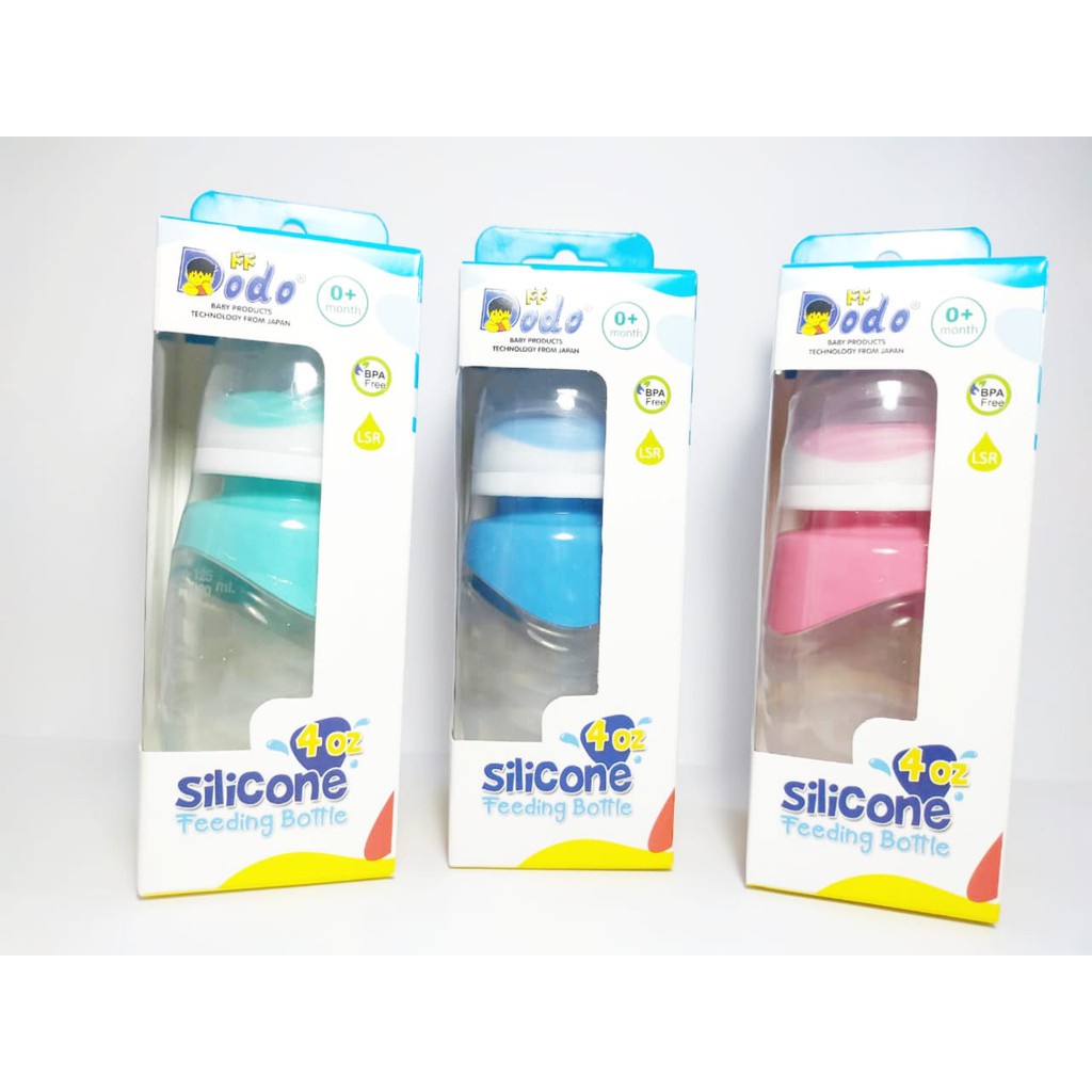 Dodo Silicone Feeding Bottle 125ML