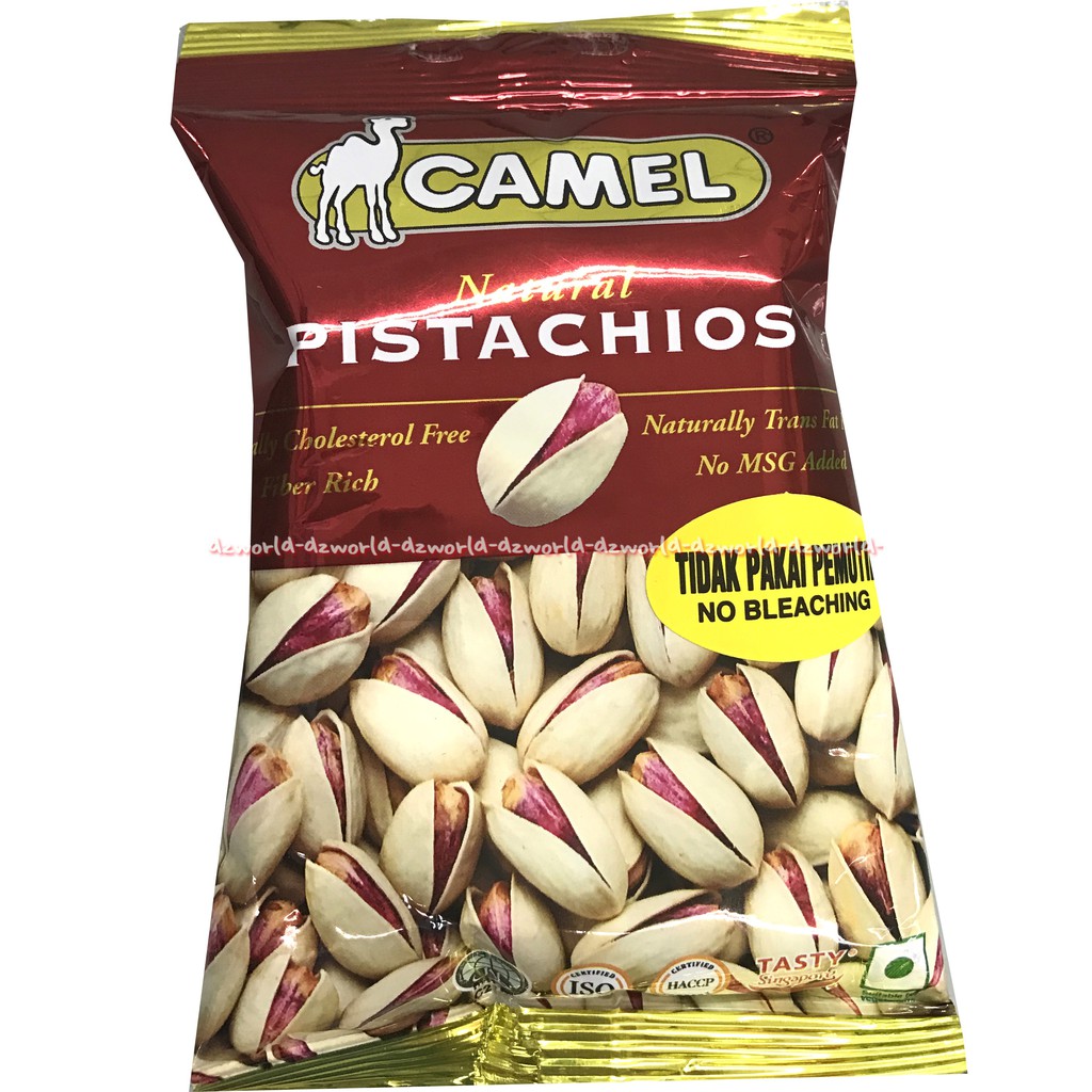 Camel Natural Pistachios 40gr Kacang Kamel  Camels Pista Chios Peanut Nuts