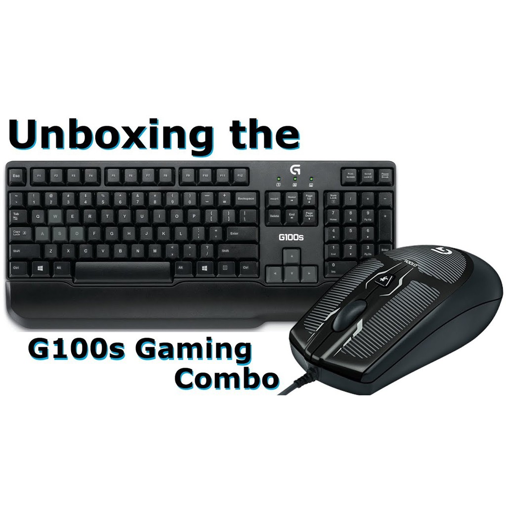 TERBAGU Agan Logitech G100S Gaming Combo Keyboard + Mouse RESMI DAN BERGARANSI