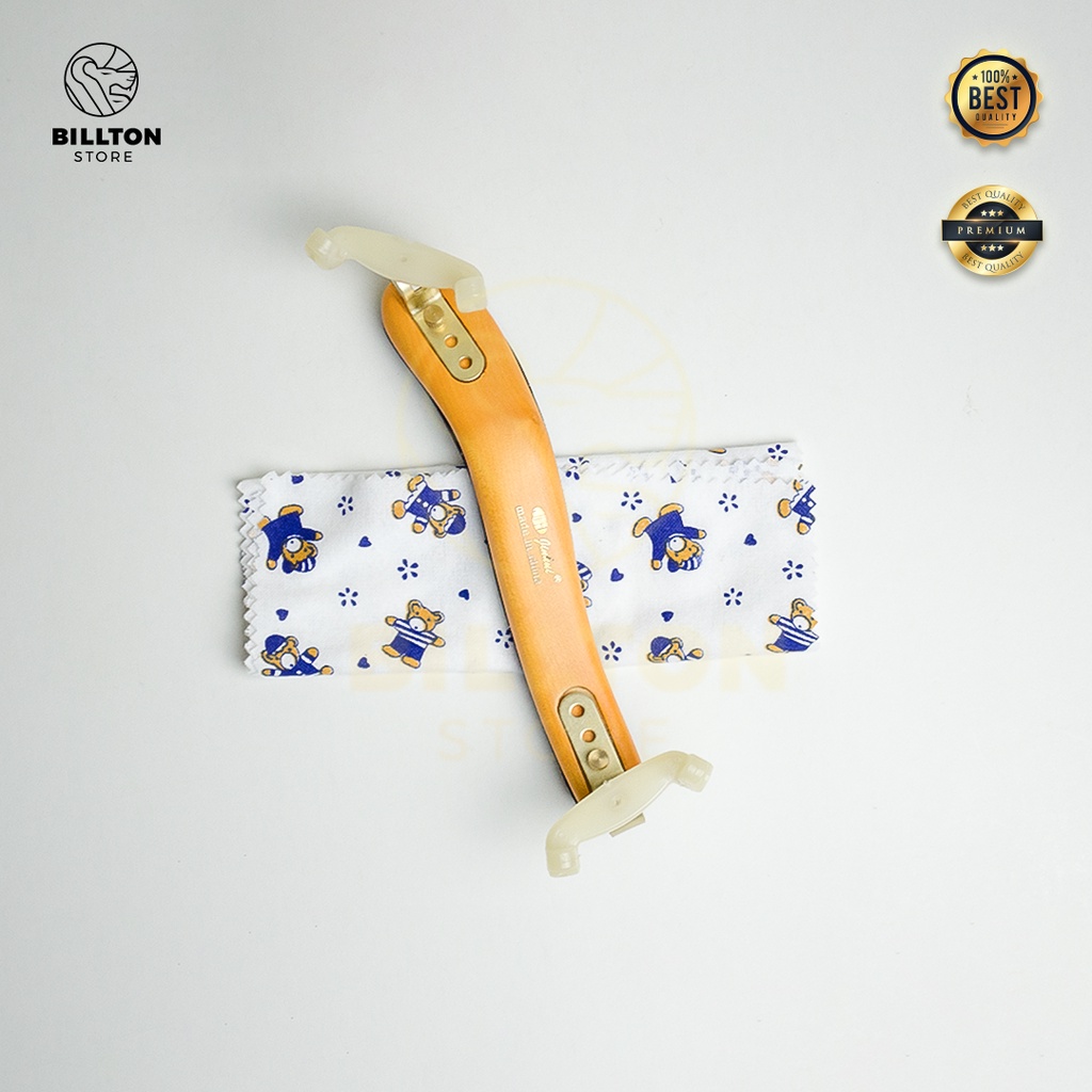 Shoulder Rest Violin Biola [ FREE Sapu Tangan ] All Size 1/2 1/4-1/8 4/4-3/4
