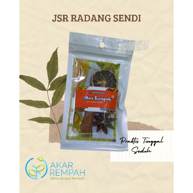 

JSR Radang Sendi Plus Madu / Herbal Rematik / Wedang Radang Sendi / isikeranjangmu akarrempah