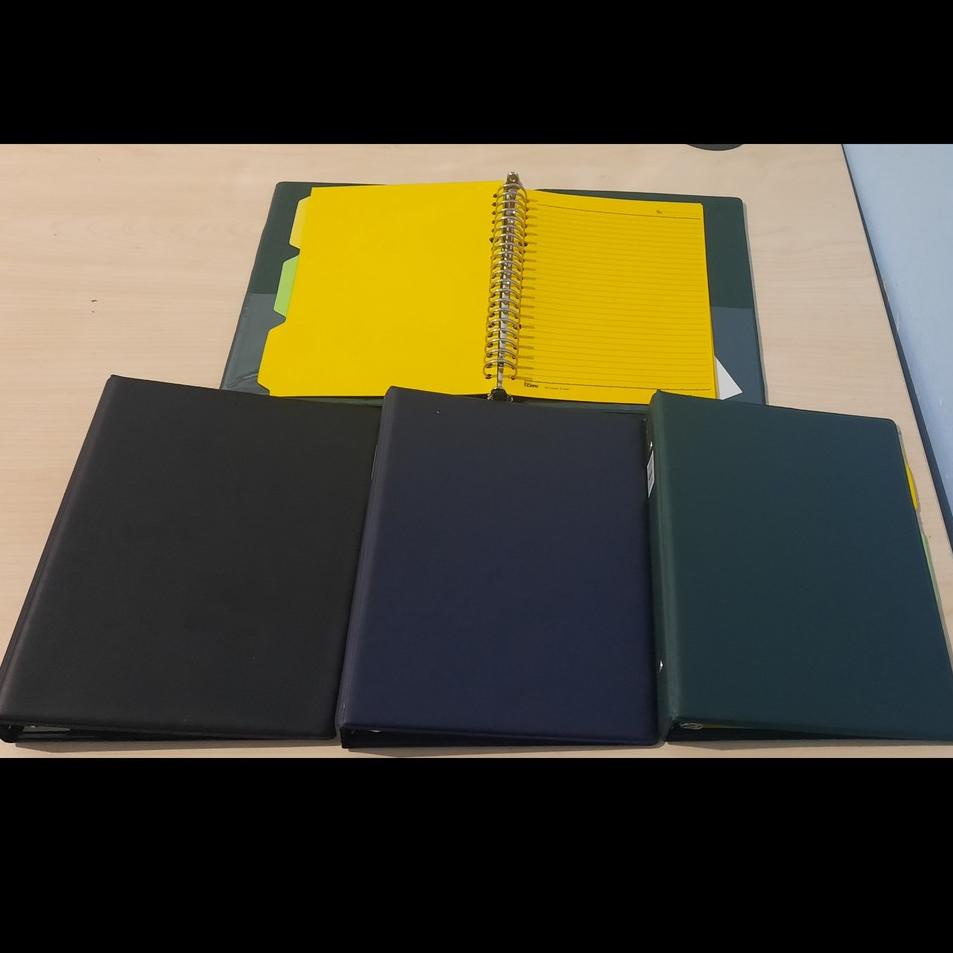 

Garansi Langsung Map binder kulit A5
