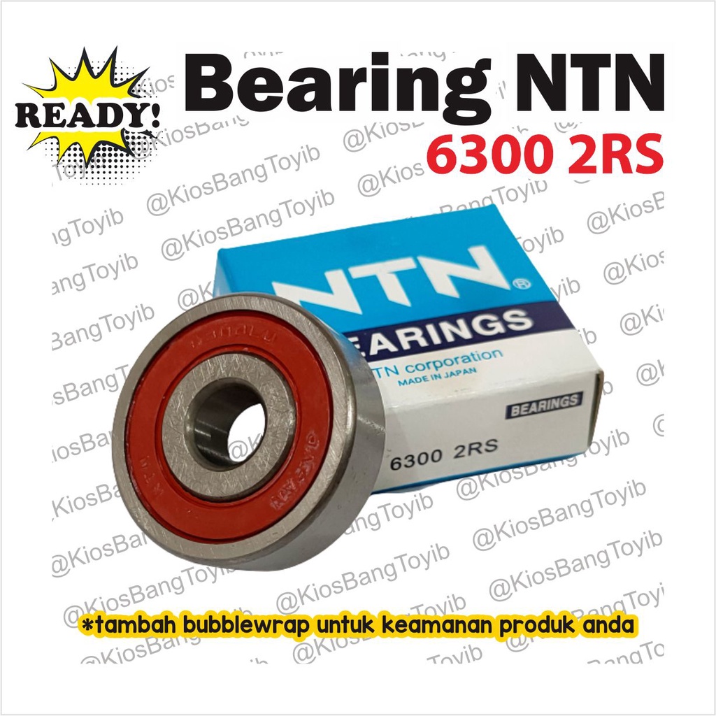 Bearing Laker Laher NTN 6300 2RS LLU Mio Vega Jupiter Smash Shogun Spin