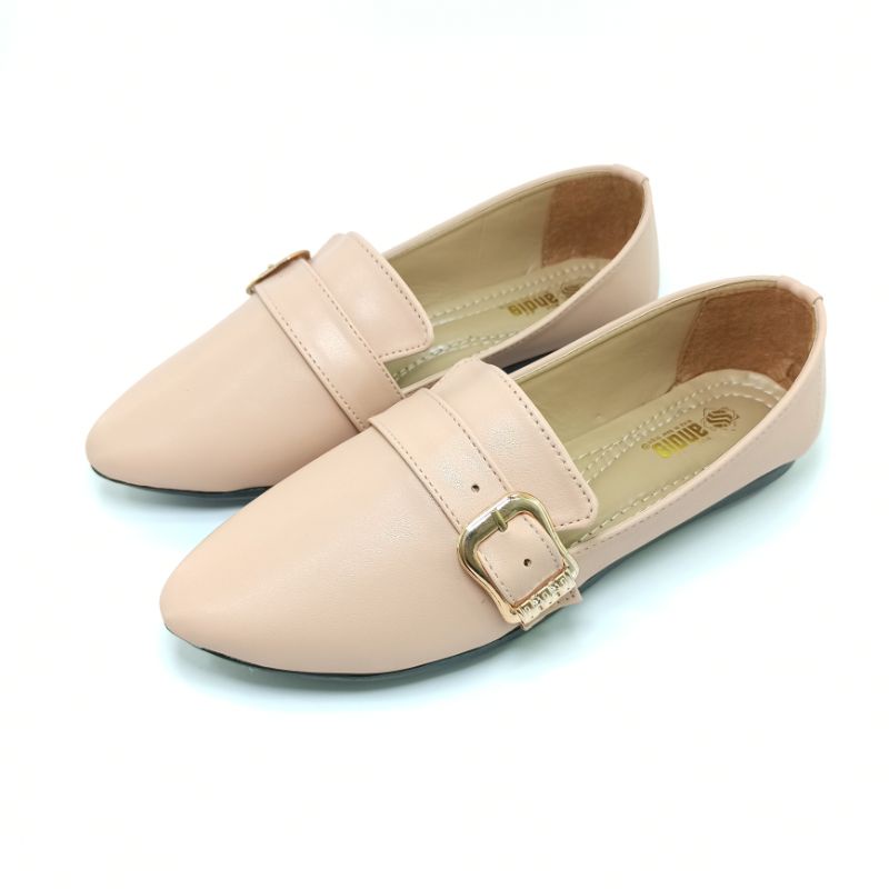 Andas Andis - Sepatu Flatshoes Pantofel Wanita Korry